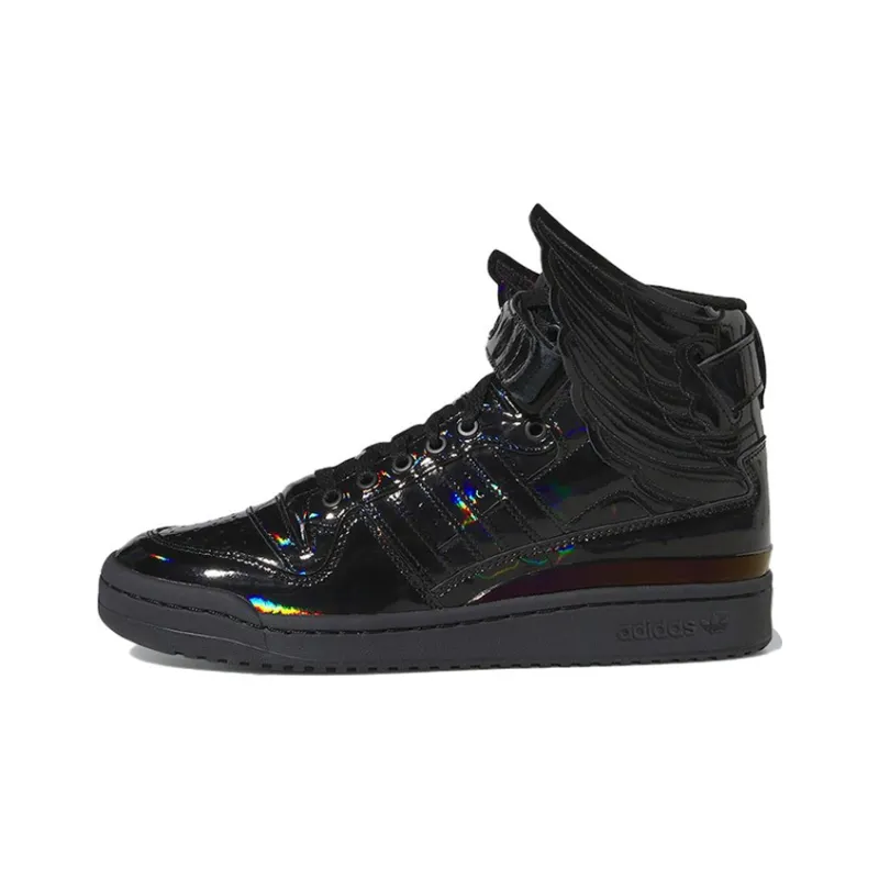 JEREMY SCOTT x adidas originals FORUM Hi Wings 4,0 Высокие Кроссовки для скейтбординга Унисекс Черные