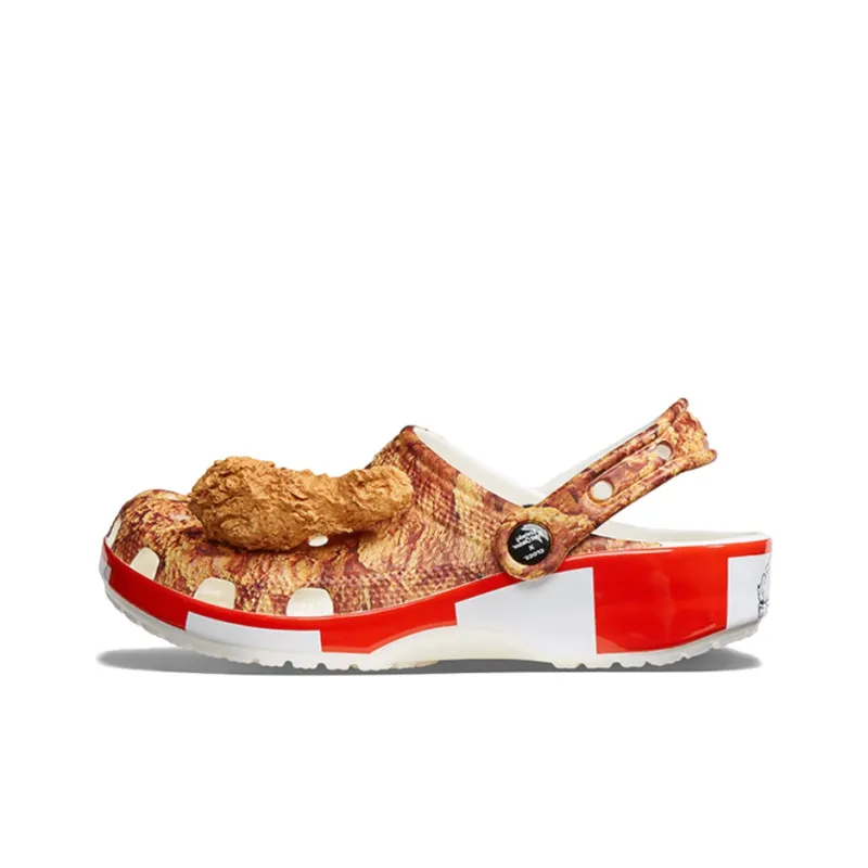 KFC x Crocs Classic Clog Пляжные сандалии Унисекс Многоцветные