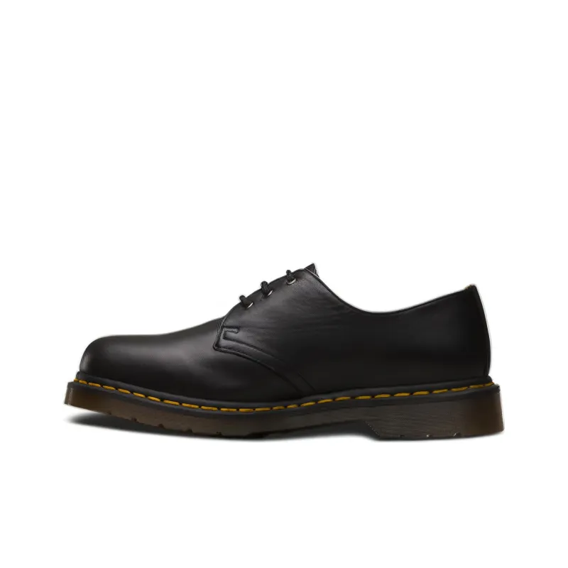 Dr.Martens 1461 Nappa Устойчивый к истиранию Термический Низкий Верх Casual Унисекс Черный