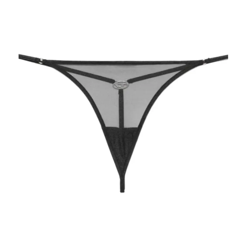 DIESEL Стринг Женские 1 Пачка Серый