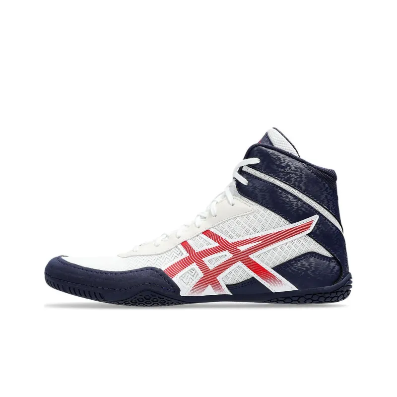 ASICS Matcontrol 3 противоскользящие и устойчивые к истиранию кроссовки с высокой поддержкой для тренировок мужские белые