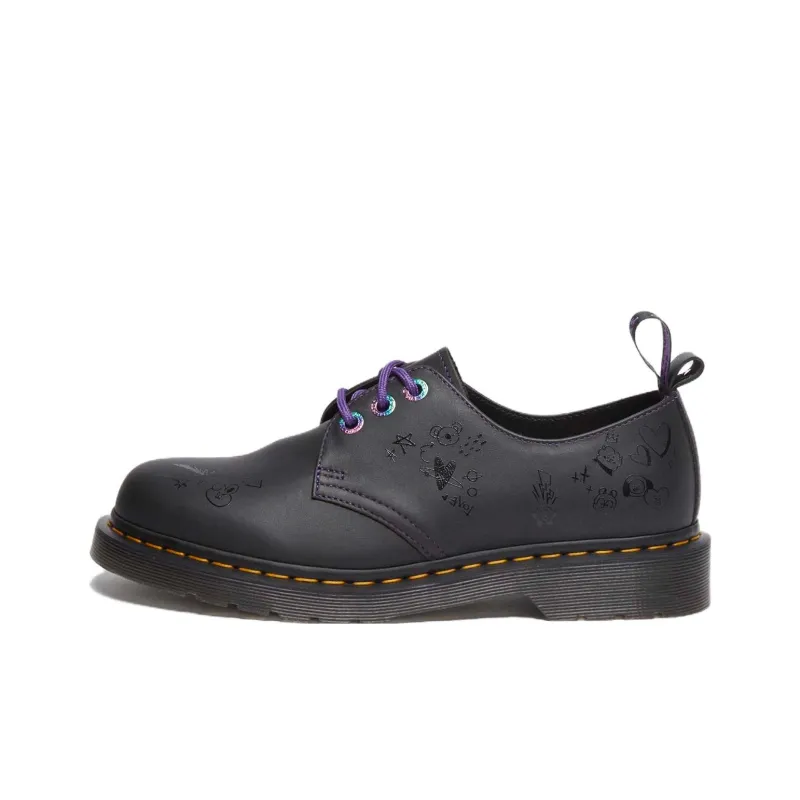 BT21 x Dr.Martens 1461 Casual 3 см Женский Черный