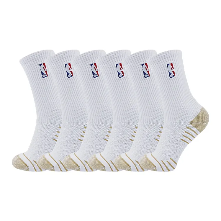 Носки для баскетбола NBA унисекс упаковка из 6 пар
