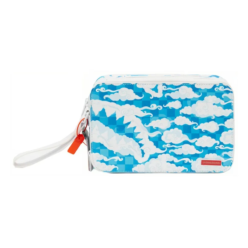 SPRAYGROUND ПВХ Ручной клатч Стандартный Unisex Light Aqua Blue