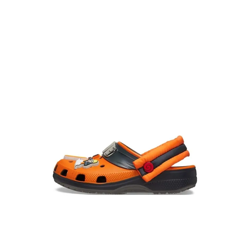 Наруто x Crocs Classic Clog Children's Sandals Orange Kids