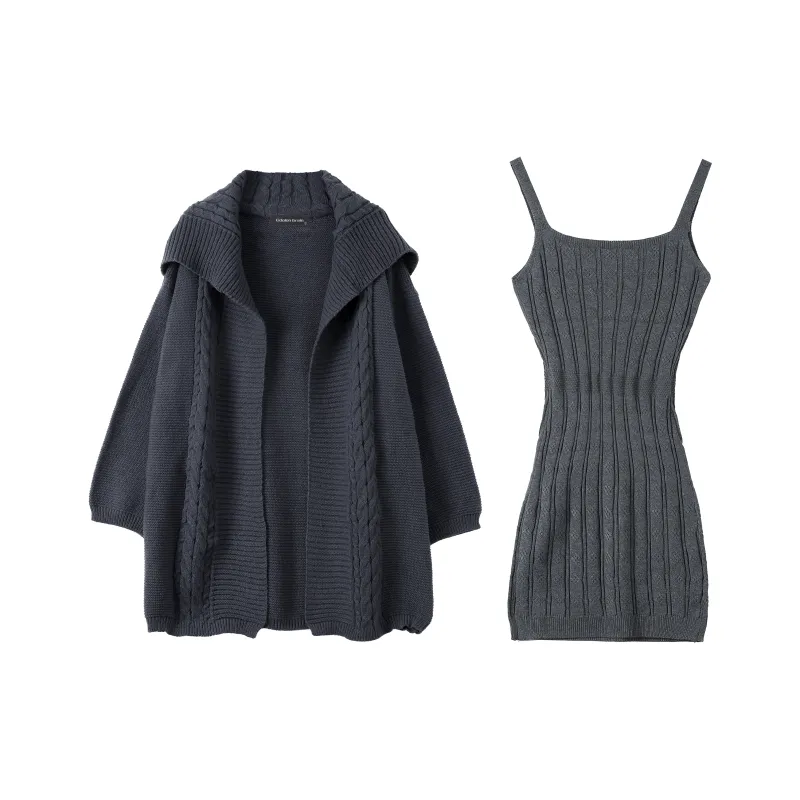 EIDOLON GRAIN Комплект с юбкой Женские Серый