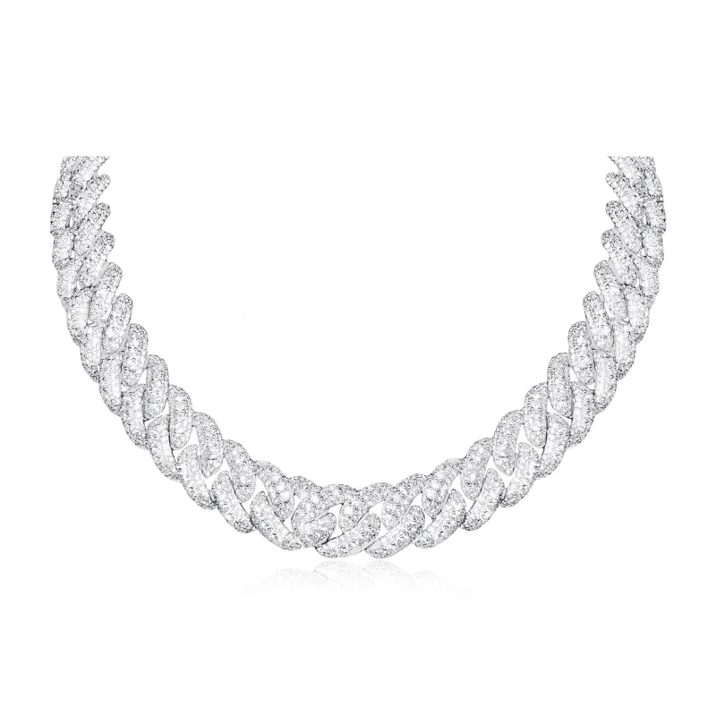 KING OF BLING Цирконовые ожерелья унисекс