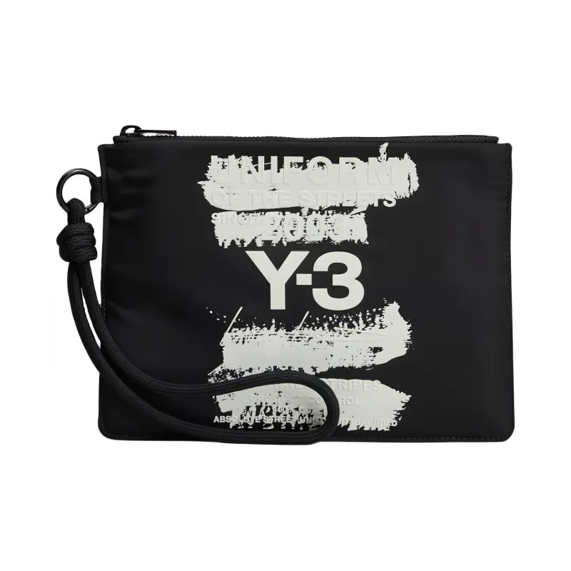 Adidas Y 3 Collaboration Полиэстер Clutch Unisex Black