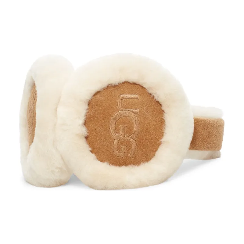 UGG Овчина Наушники-подвески Каштановый Женские