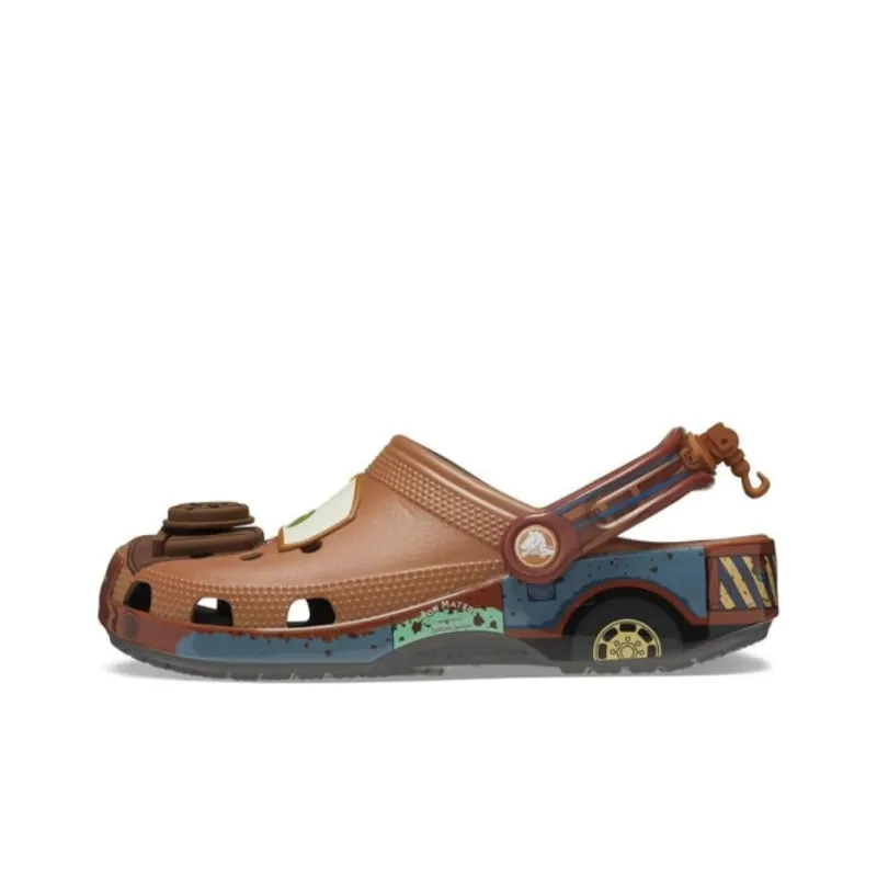 Cars x Crocs Classic Clog 'Mater' Sabo Унисекс Коричневый