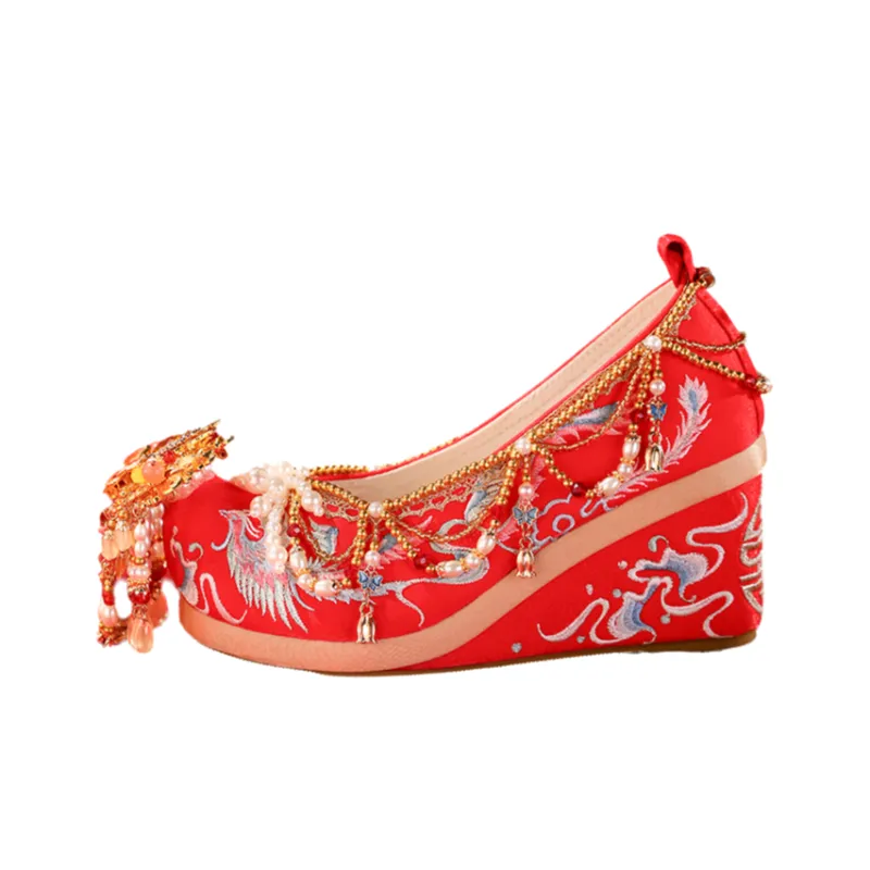Dance Embroidery Ханьфу Обувь Женская