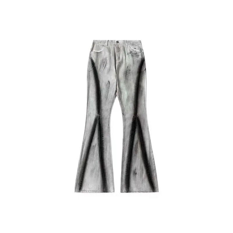 MGXEK Белые Унисекс Джинсы