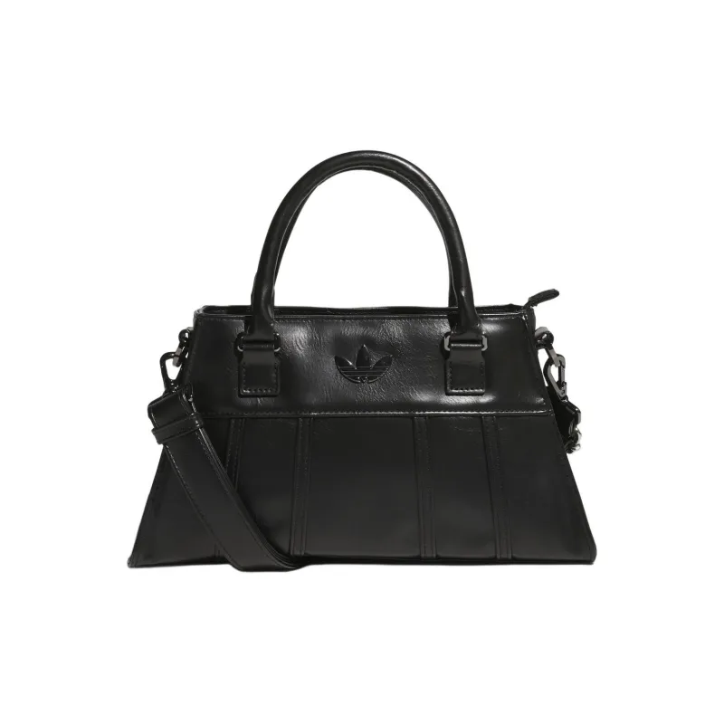 Adidas Originals Полиуретан Сумка Пирамидка Fishbone Сумка Портативная Сумка через плечо Сумка через плечо Стандартная Унисекс Черная