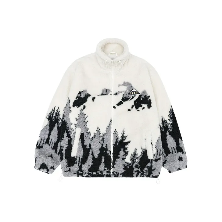 ISaluteU Бархат Feel Пальто Унисекс