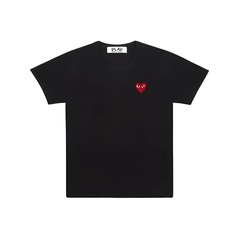 CDG Play Черная Унисекс Футболка