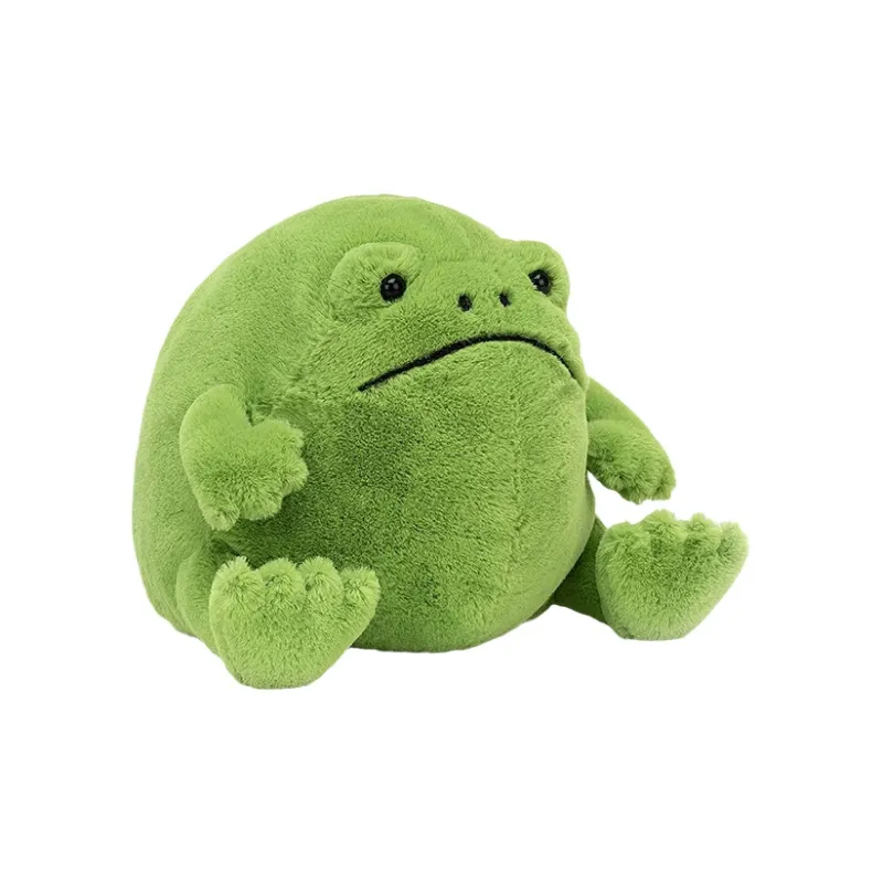 JELLYCAT Amphibian Reptile Collection Riki Дождь Лягушка Кукла Плюшевая Кукла 13см 25см Высота
