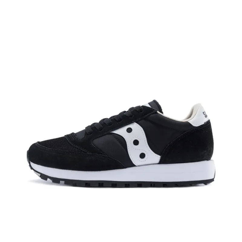 Saucony Shock Absorbers Slip-resistant Abrasion-resistant Breathable Low-top Casual Running Shoes Women's Black White Сaucony Шок Absorbers Противоскользящий Устойчивый к истиранию Дышащий Низкий Топ Повседневные Беговые Кроссовки Женские Черный Белый