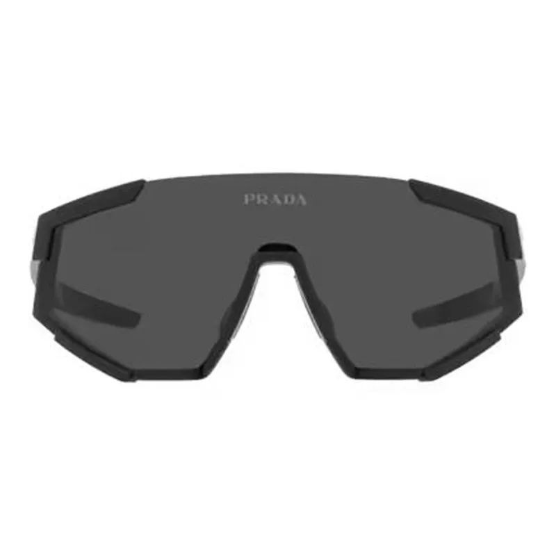 PRADA Пластик Нерегулярная форма Солнцезащитные очки Мужской Черный