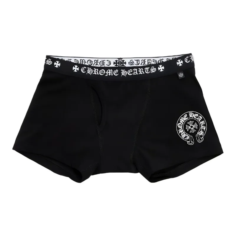Chrome Hearts Boxers Мужской 1 Пачка Черный
