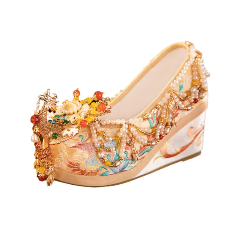 Dance Embroidery Ханьфу Обувь Женская