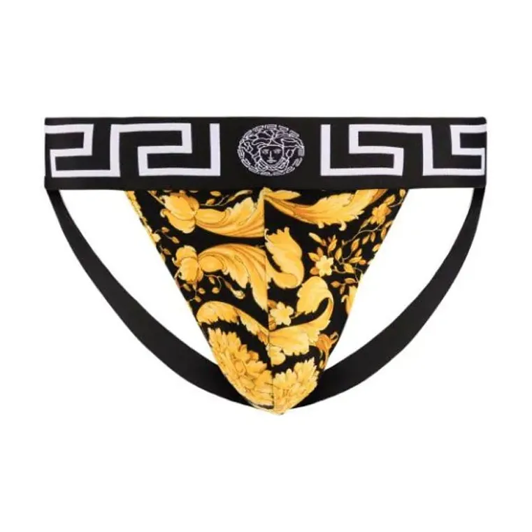 VERSACE Трусы Мужские 1 Пачка Черные