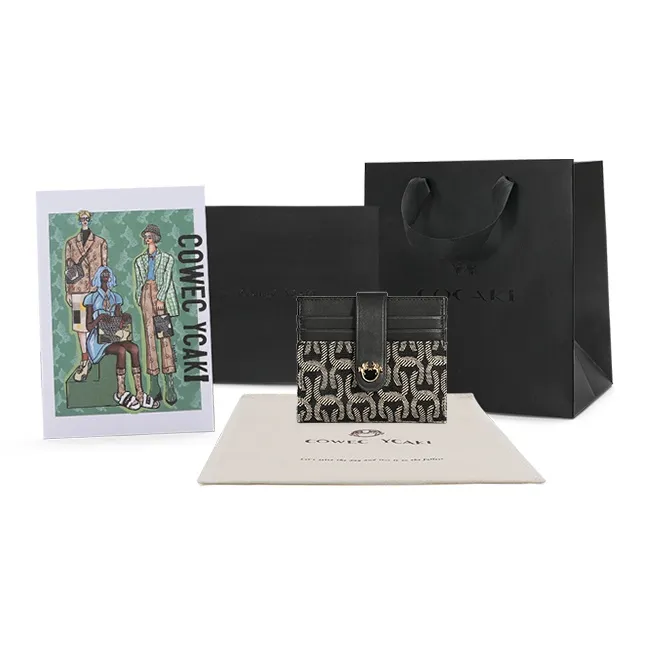 COWEC YCAKI Ткань Картхолдер Мини Женские