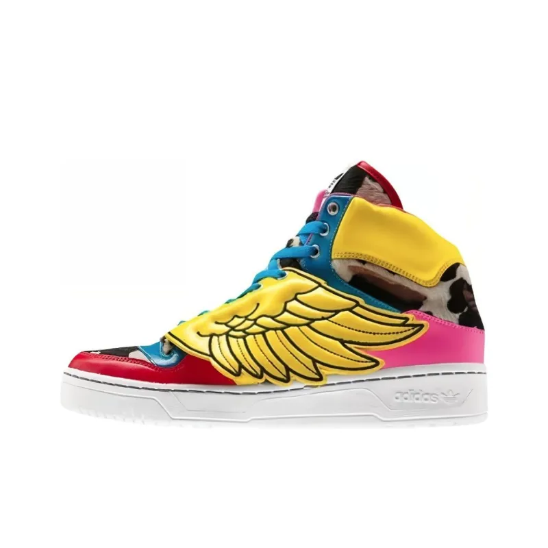 JEREMY SCOTT x adidas originals JEREMY SCOTT Slip Resistant Abrasion Resistant Скейтборд Кроссовки Мужские