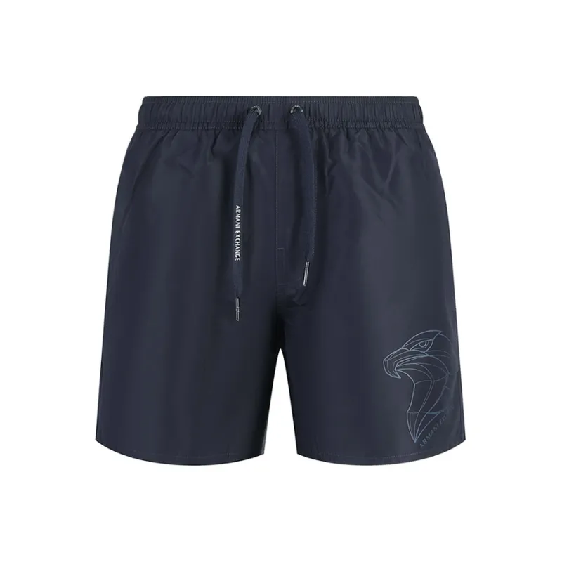 ARMANI EXCHANGEAE SS24 Пляжные шорты Мужские Темно-синий