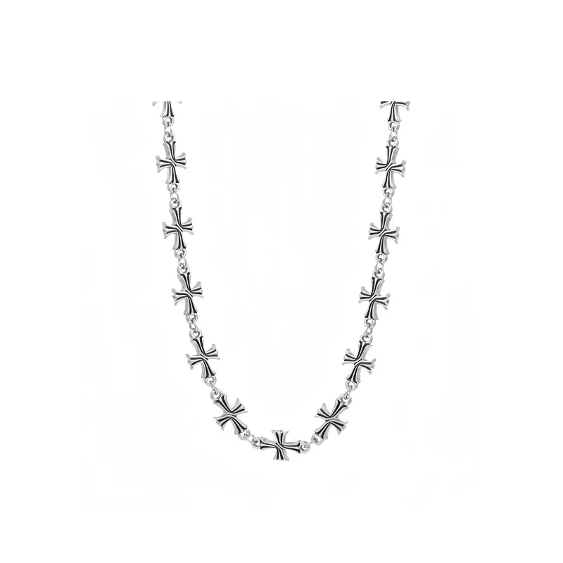 Quarqor Ожерелья из титанового стального сплава Мужской