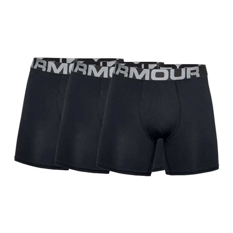 Under Armour BoxerjockCharged Трусы Мужские 3 упаковки Черный
