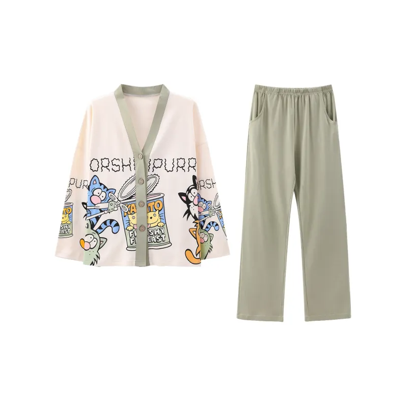 Gongdie Женские пижамные комплекты