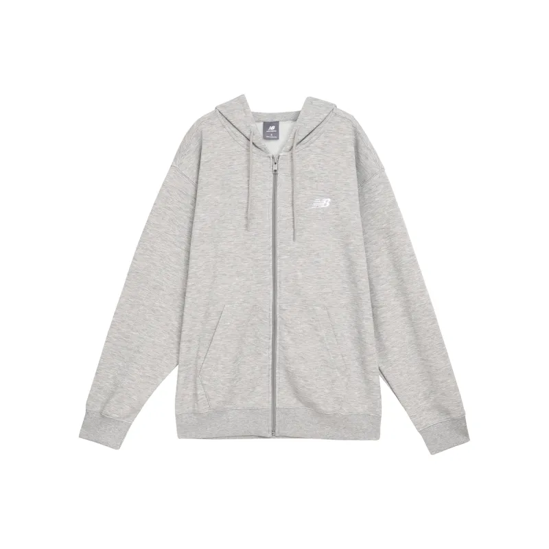 New Balance 1906 Sport Essentials Логотип French Terry Full Zip Толстовка Мужской Серый