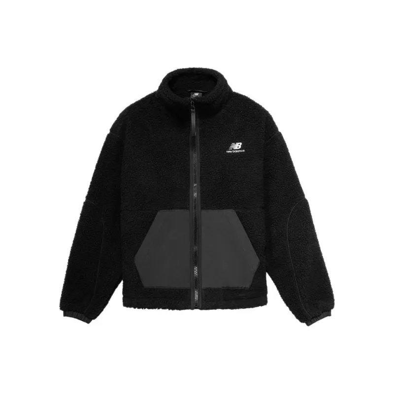 New Balance совместная брендированная куртка женская черная