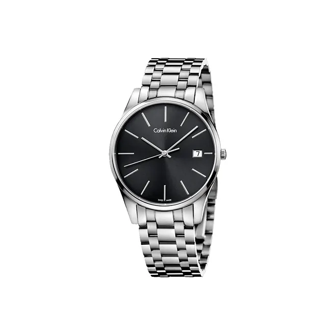 Calvin Klein CK Quartz Time Memory Collection Часы с кварцевым механизмом ремешок из нержавеющей стали обхват запястья