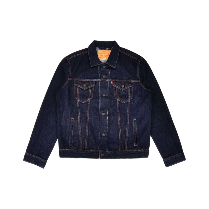 Levis Темно-синий Мужской Джинсовые куртки