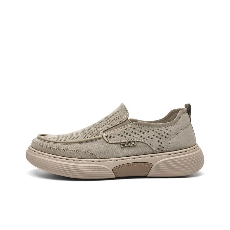 SEPTWOLVES Вождение Slip On Old Beijing Обувь Традиционная текстильная обувь Низкий верх Мужская