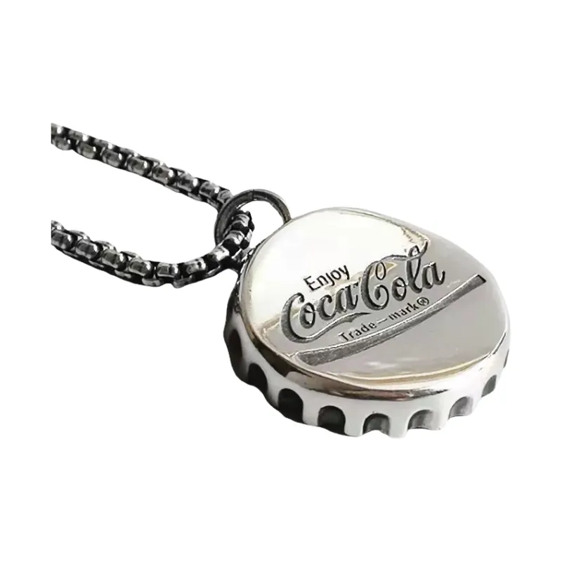 BKBU Титановый стальной сплав ожерелье унисекс