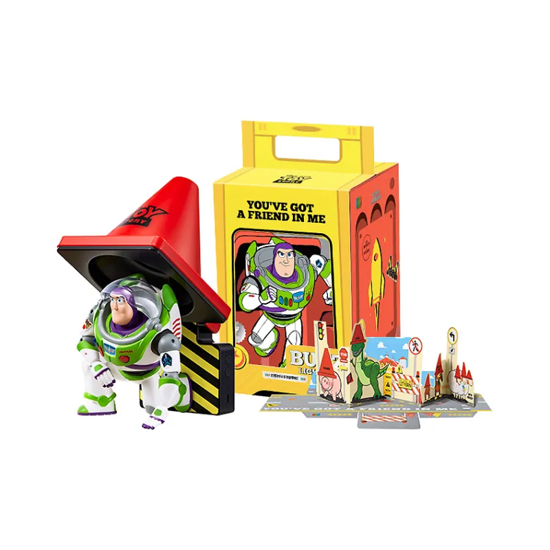 MARTUBE X Disney Toy Story Collection Базз Лайтер Roadblock Освежающий вариант Фигурки в стиле Chibi