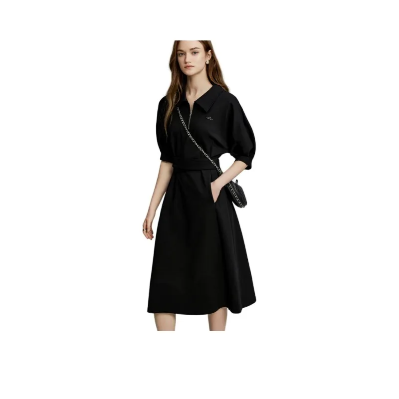 Elle Женские Платья с Короткими Рукавами