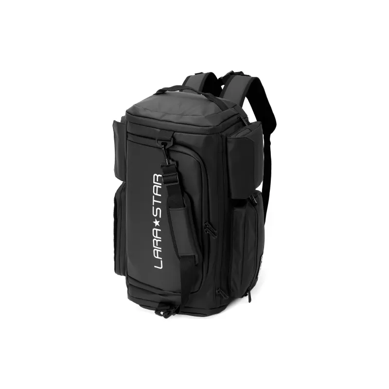 LARA STAR Кожа Мембрана Путешественный Сумка для Хранения Унисекс Черный