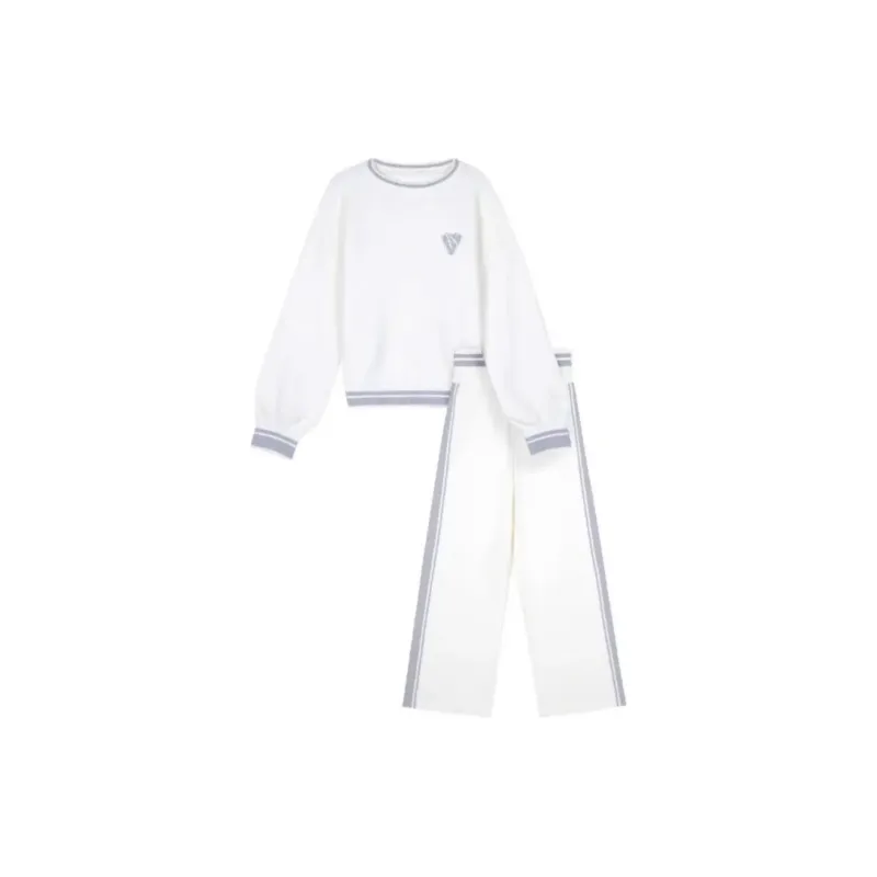 Victoria's Secret Пижамный комплект Magic Цветочный Vintage Мода Нежный и Мягкий Женский Белый