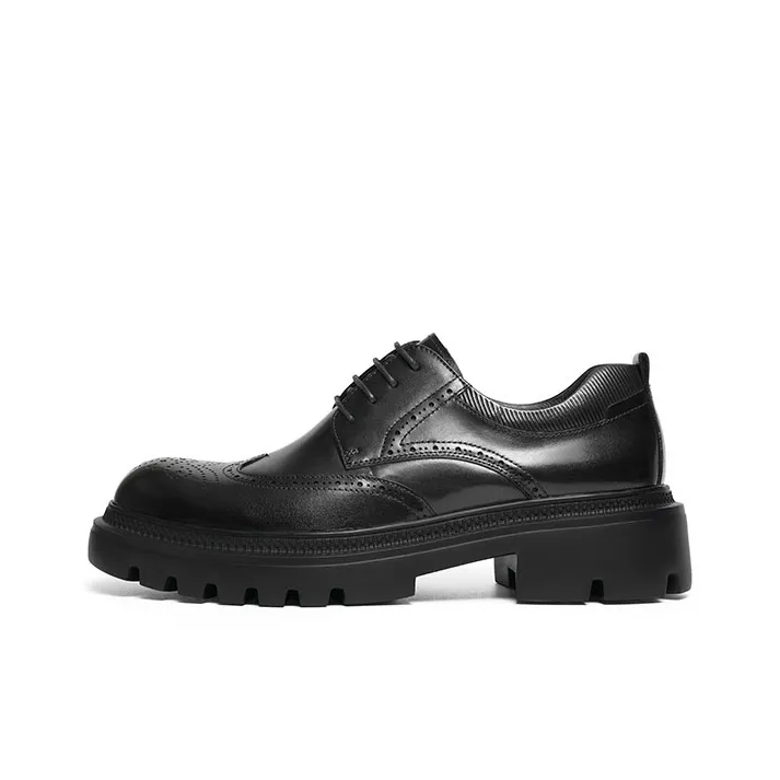 RED DRAGONFLY BROGUE Свадебная обувь Мужские туфли из коровьей кожи