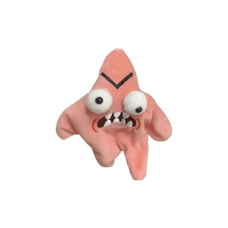 SHULUAN Абстрактный Злой Морская Звезда Украшение Плюшевые Брелки 18 см Высокие