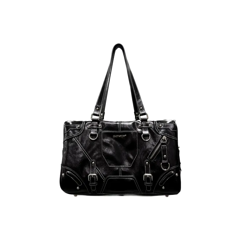 CULTIVATOR ПУ (полиуретан) Дорожная сумка Байкер Сумка через плечо Большая Унисекс