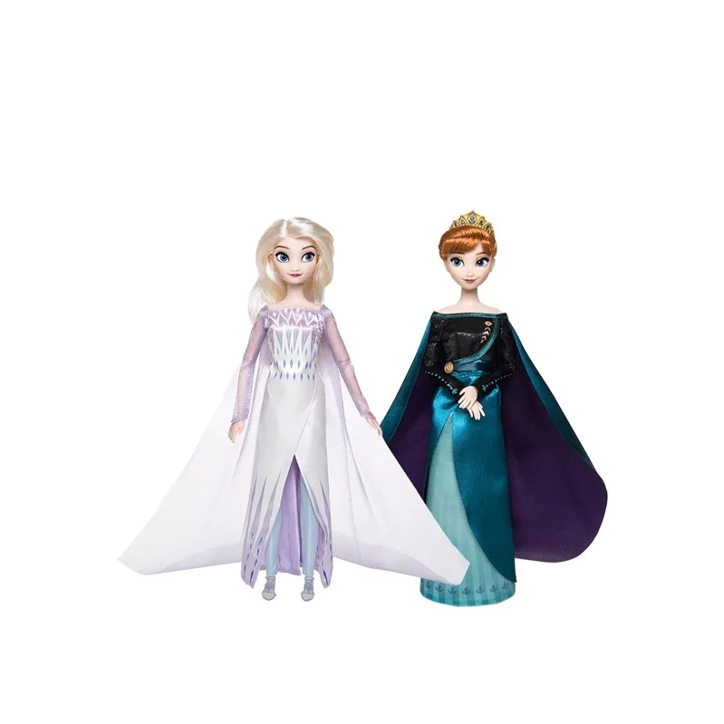 Disney Холодное сердце Coronation Кукла Анна Набор из 2 предметов "Магия Цветов" Включает коробку 33 см Эльза