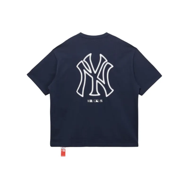 New Era SS25 T-Shirt Унисекс Темно-синий