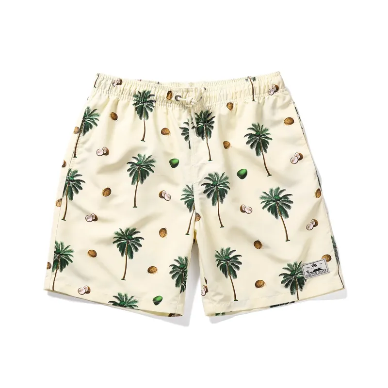 GAILANG Пляжные шорты Мужские Бежевые