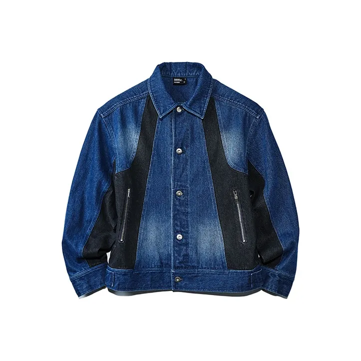 ROARINGWILD ARCH SS23 Джинсовая куртка унисекс синего цвета