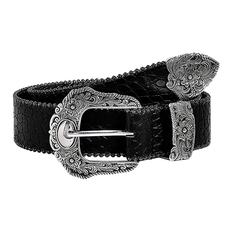 Miniso ПУ (полиуретан) Искусственная кожа Ремни Унисекс 3,5ｃｍ