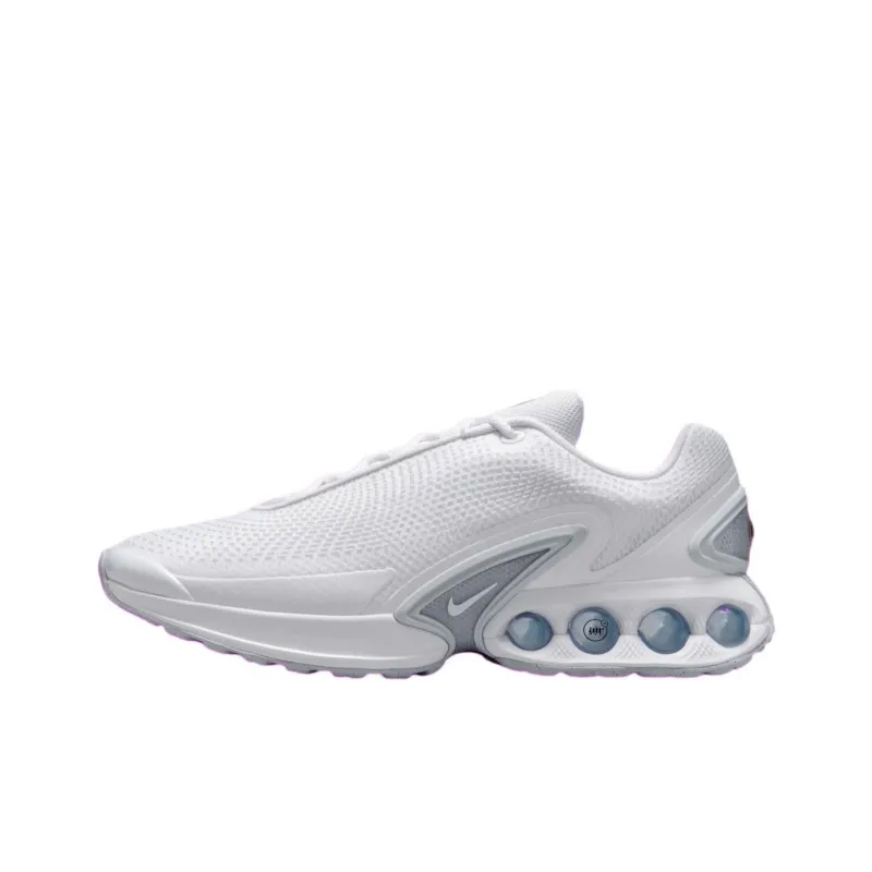 Nike Air Max DN 'Белый Металлический Серебряный' Сетчатая ткань Текстиль Амортизация Устойчивость к истиранию Дышащий